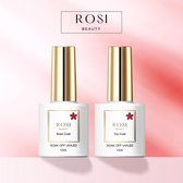 ROSI Beauty SET Base & Top Coat - Gel Nagellak - 10ML