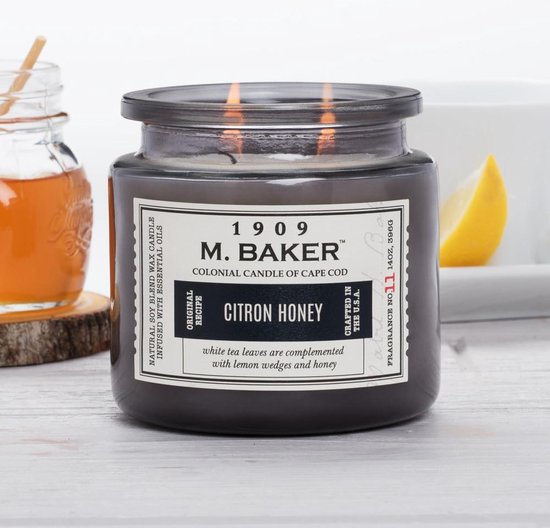 Colonial Candle – M Baker Citron Honey - 396 gram