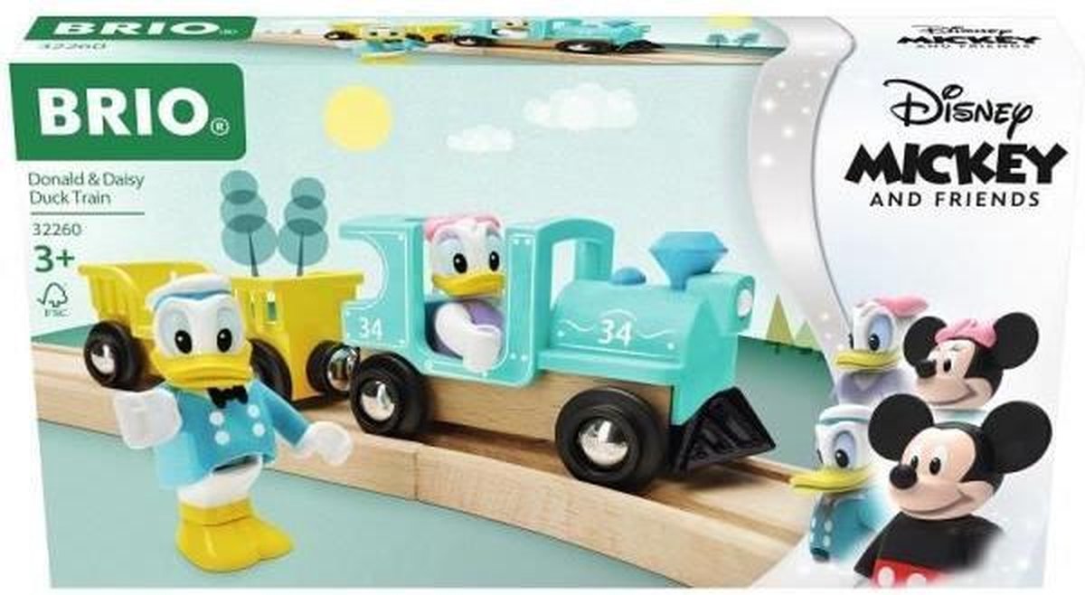 BRIO - Donald & Daisy Duck Train (32260)