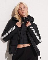 Superdry Dames Hooded Spirit Taped Puffer