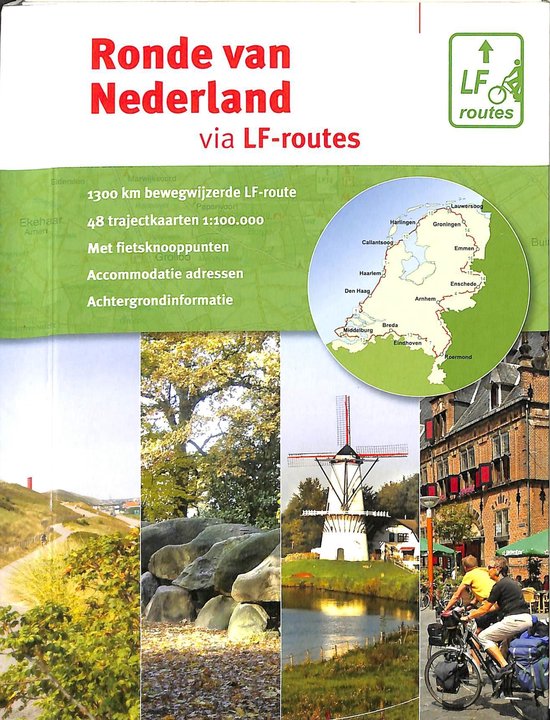 Cover van het boek 'Ronde van Nederland via LF-routes'