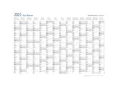 Staedtler Jaarplanner 2025 840 x 600 mm
