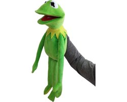 Kermit de kikker handpop - 60 Cm - Pluche Knuffel