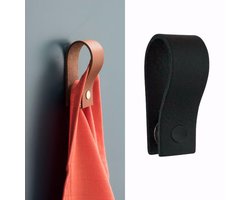 Handles Leren Magneet-lus Handdoek / theedoek
