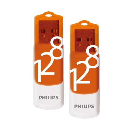 Clés USB 3.2 Philips 128 Go Orange 