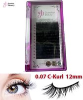 Wimpers Extension 12mm 0.07 C krul | Eyelashes | Wimpers |  Wimperextensions