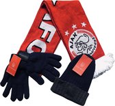 Ajax - Handschoenen (maat S/M) + Muts + Sjaal