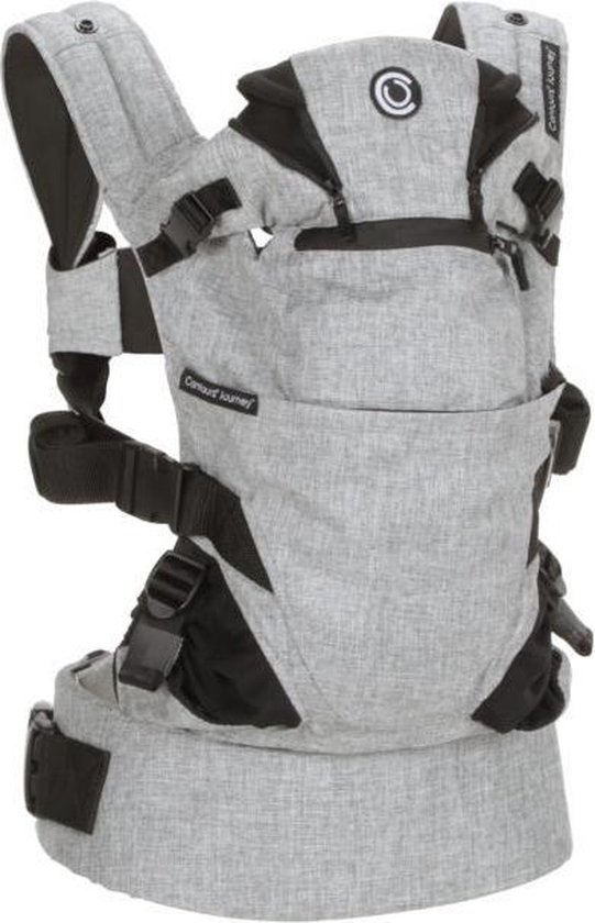 Contours Baby 5-in-1 Baby Carrier Journey - graphite van Contours — afbeelding 3