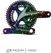 Shimano - Ultegra R8000 - Crank skin - Rainbow - 172,5mm/50 tands