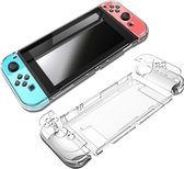 Beschermcover Geschikt voor Nintendo Switch - Joy Con Transparant Protector - Krasbescherming