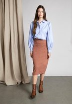 River Woods Loshangende blouse in blauw