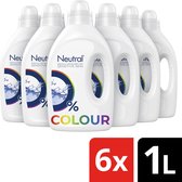 Neutral Vloeibaar Wasmiddel Parfumvrij Kleur - 6 x 20 wasbeurten - Voordeelverpakking