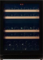 Pevino NG 39 flessen - Wijnklimaatkast 2 zones - Greeploos - zwart glas