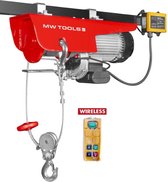 kabellier 500/999 kg draadloze afstand bediening