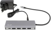 LMP - Hub USB-C - Hub 7 Ports USB-A (4) et USB-C (3) - Gris Sidéral