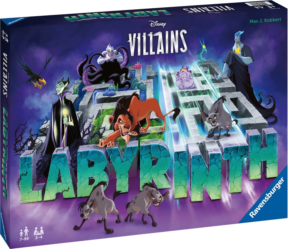 Ravensburger Disney Villains Labyrinth - Bordspel — afbeelding 4