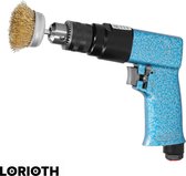 LORIOTH® Polijst Machine - Roest Verwijderaar - Roest Verwijderen - Slijp Tool - Multifunctioneel Onderhoud Gereedschap - Stalen Borstel - Polijstmachine - Schuurmachine - Blauw