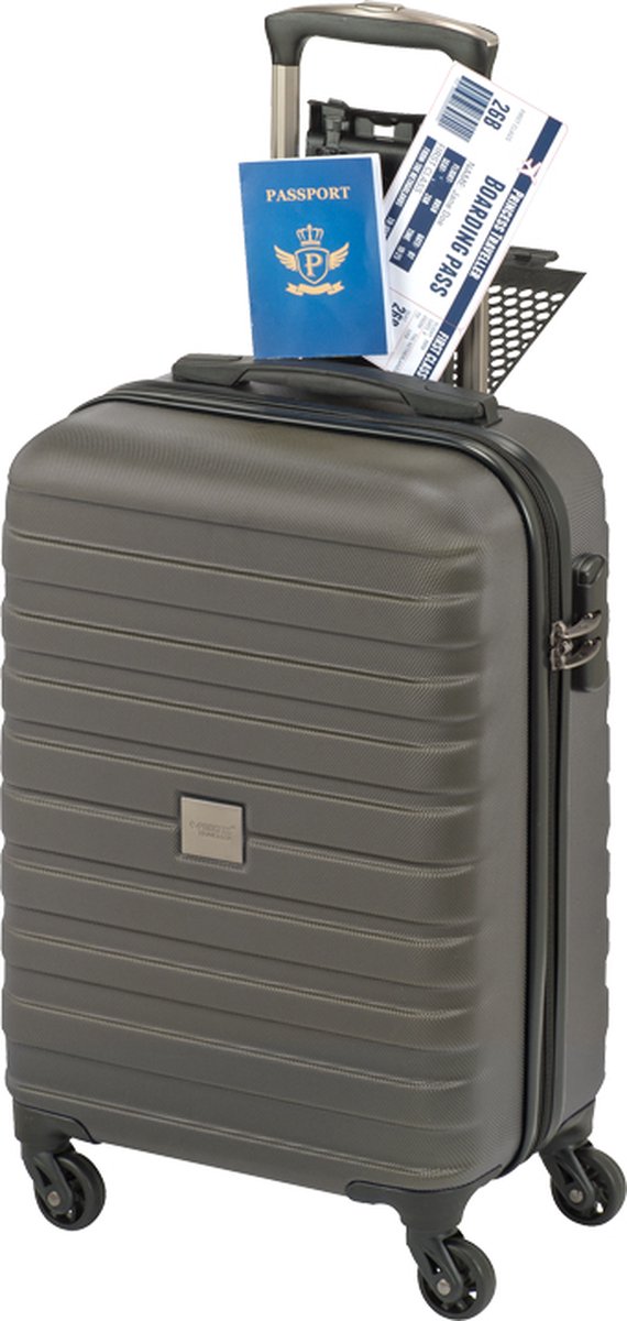 Princess Traveller Boston - Handbagagekoffer - Antraciet - S - 55cm