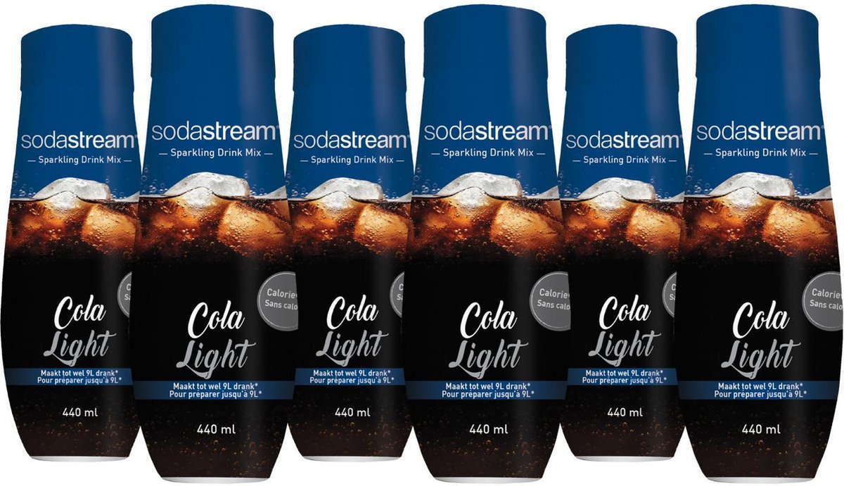 log Transplant Blikkenslager SodaStream siroop Classic Cola Light - Voordeelpack 6 stuks | bol.com