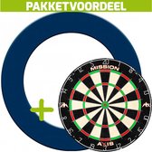 Mission Axis + Rubberen Surround (Blauw)