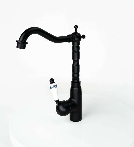 BOAOTX Faucet Kitchen Black Retro, Kitchen Faucet Antique