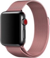 Geschikt voor Apple Watch Bandje 38/40/41mm - Milanese - Roze