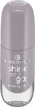 Essence Shine Last & Go! nagellak 8 ml Grijs