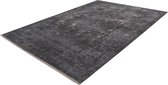 Studio - vloerkleed - laagpolig - antislip - strak - superzacht - luxe - shiny - tapijt - kleed - 160x230 - Donker grijs