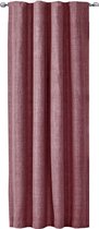 JEMIDI Kant-en-klaar blikdicht gordijn - Gordijn met plooiband 140 x 245 cm - Passend voor op gordijnen rail - Paars