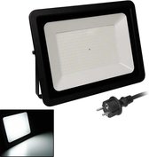 LED Breedstraler  - Floodlight - Schijnwerper - Slimline - 300 Watt - 21.000 Lumen - 4000K - Neutraal wit - IP65 - Zwart