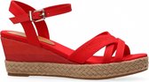 Tommy Hilfiger  - Tommy gradient mid wedge sandal - Red - 37