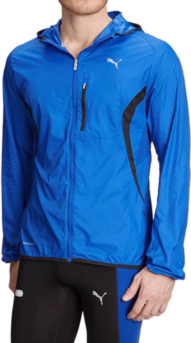 Puma Running Wind Jacket Victoria Blauw