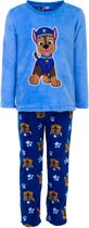 Paw Patrol fleece pyjama - Paw Patrol set - kinderpyjama - blauw 98/104