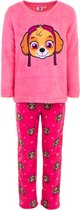 Paw Patrol fleece pyjama - Paw Patrol set - kinderpyjama - roze 110/116