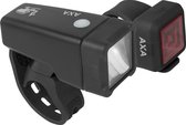 AXA Niteline T1 LED Fietsverlichting - Fietslampjes Voor en Achter - Batterij