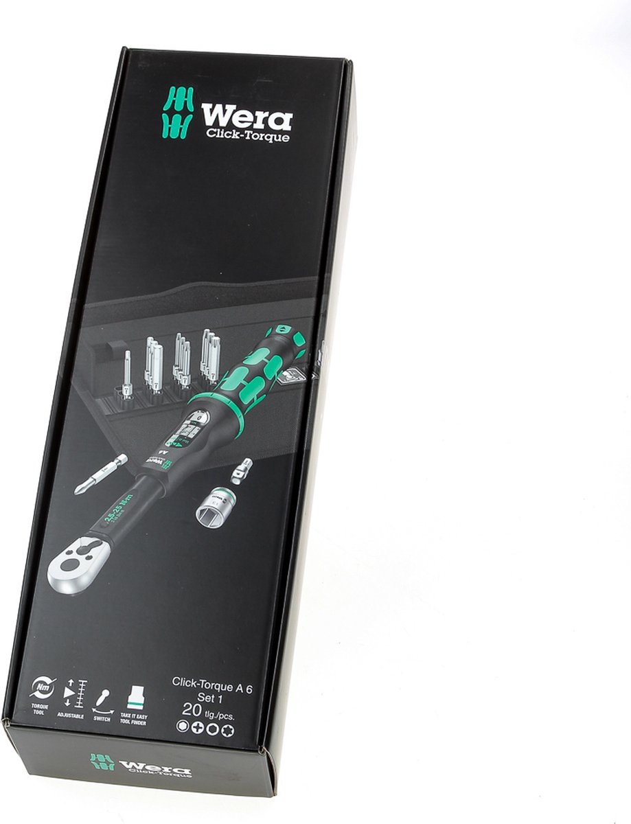 Wera 130110 Click-Torque A 6 Set 1