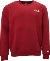 Fila Marco Core Crew Sweater Rood Heren - Maat M