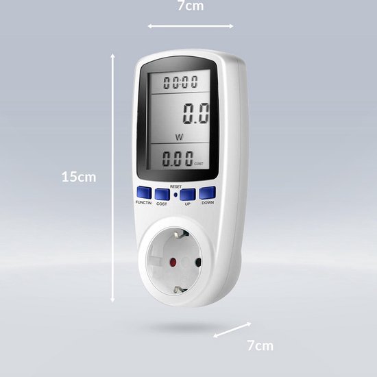 DW4Trading Compteur d'énergie numérique - Compteur de consommation - Kwh - Courant - Électricité