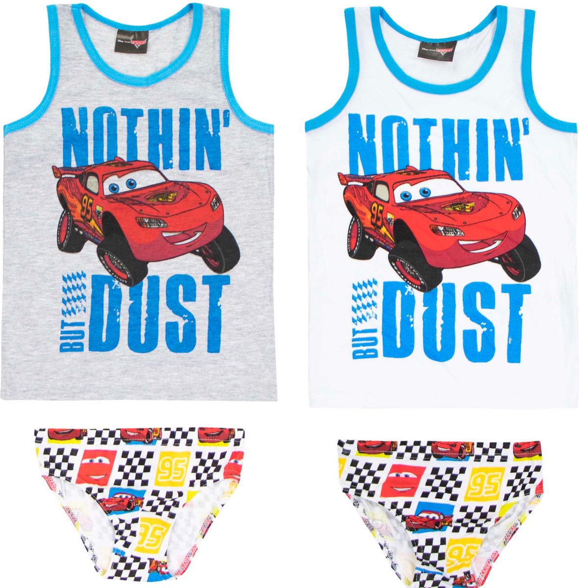 Cars Disney 2 ondergoedsets maat 122/128 7/8 jaar