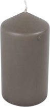 Bolsius kaars taupe 12.8cm