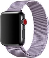 Geschikt voor Apple Watch Bandje 38/40/41mm - Milanese - Paars