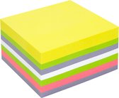 Info Notes IN-5654-80 75x75mm, 400 Blaadjes, 5 Kleuren, FSC.