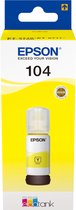 Epson Ecotank 104 - Inktfles - Origineel - Geel