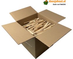 Aanmaakhout 20 kg | aanmaakhoutjes voor de open haard | aanmaakblokjes openhaard - hout voor kachel | STOCERS