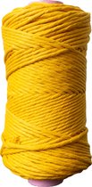 Macramé koord - Goudsbloem - 5mm dik - 95 meter - 600 gram - Touw