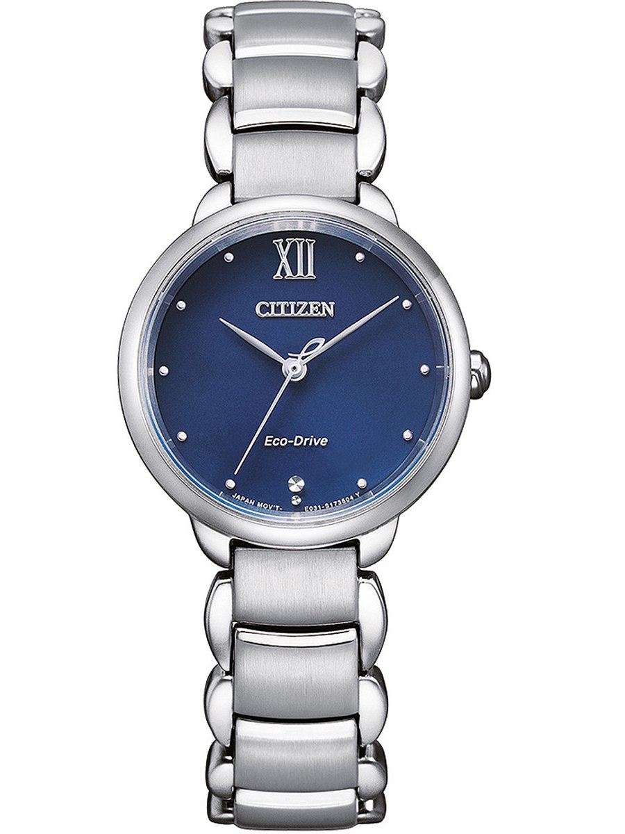Citizen EM0920-86L Horloge - Staal - Zilverkleurig - Ø 28 mm