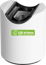 LEDatHOME - Esse14 wand- of plafondlamphouder met S14d fitting - Waterdicht IP44 - wit