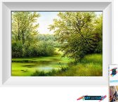Artstudioclub®  Diamond painting volwassenen 30x25 cm Lente