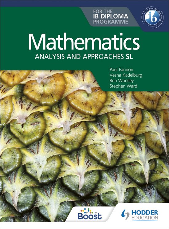 Mathematics for the IB Diploma: Analysis and approaches SL - cover