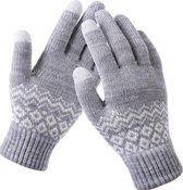 Winter Handschoenen – Wanten – Heren Handschoen – Dames Handschoen – Touchscreen - Grijs